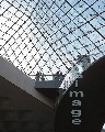 Louvre pyramid.Paris