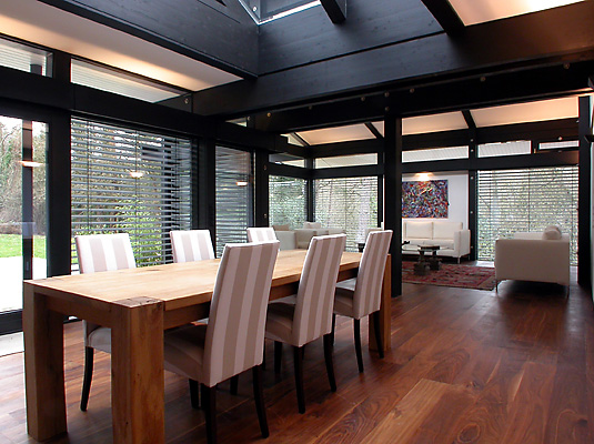 Huf Haus dining room